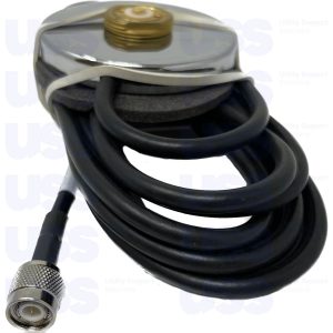 Magnetic Mount Antenna Base (TNC Connector) - Compatible with Itron Mobile Collector (CBA-0196-002)