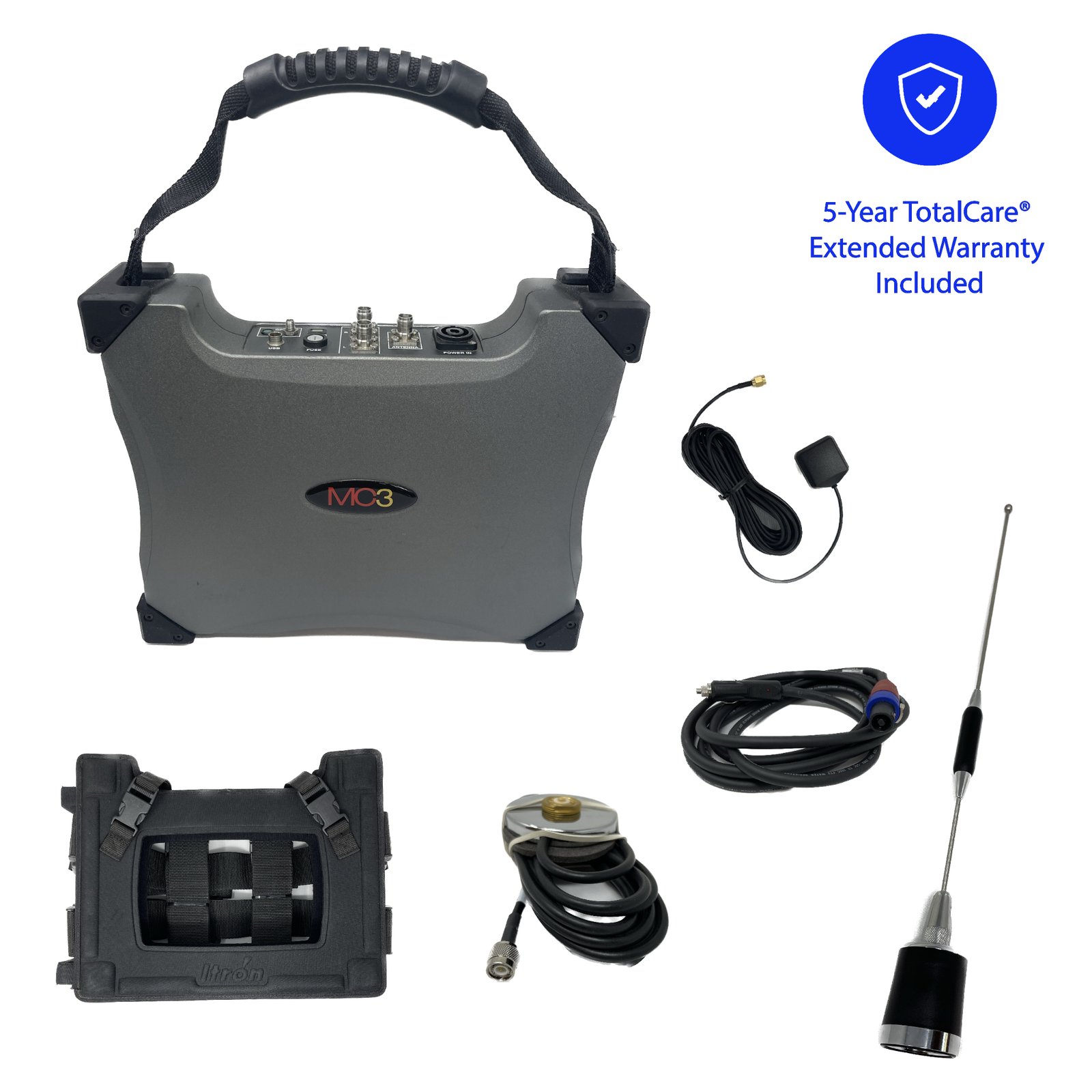 USS Refurbished Itron MC3 B w/ Mag Mount Kit & 5-Year Comprehensive Maintenance