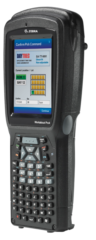 WA4L21004200020W - Zebra Workabout Pro 4 Mobile Computer (No Scan ...