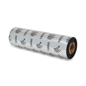 01600GS11007 - Zebra 4.33" x 243' 1600 Wax Ribbon (Case)
