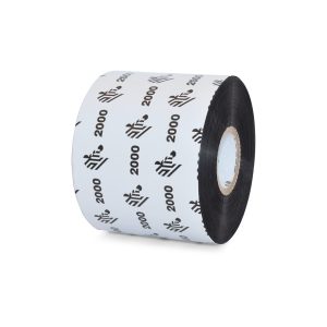 02000BK06030 - Zebra 2.36" x 984' 2000 Wax Ribbon (Case)