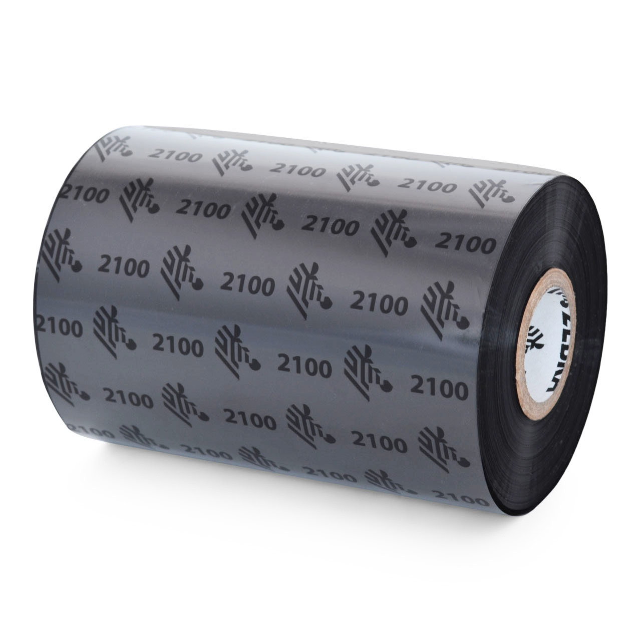 02100BK11060 - Zebra 4.33" x 1,968' 2100 Wax Ribbon