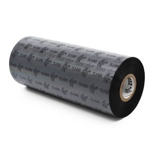 02100BK17445 - Zebra 6.85" x 1,476' 2100 Wax Ribbon (Case)