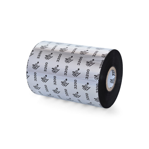 03200BK11045 - Zebra 4.33" x 1,476' 3200 Wax/Resin Ribbon (Case)