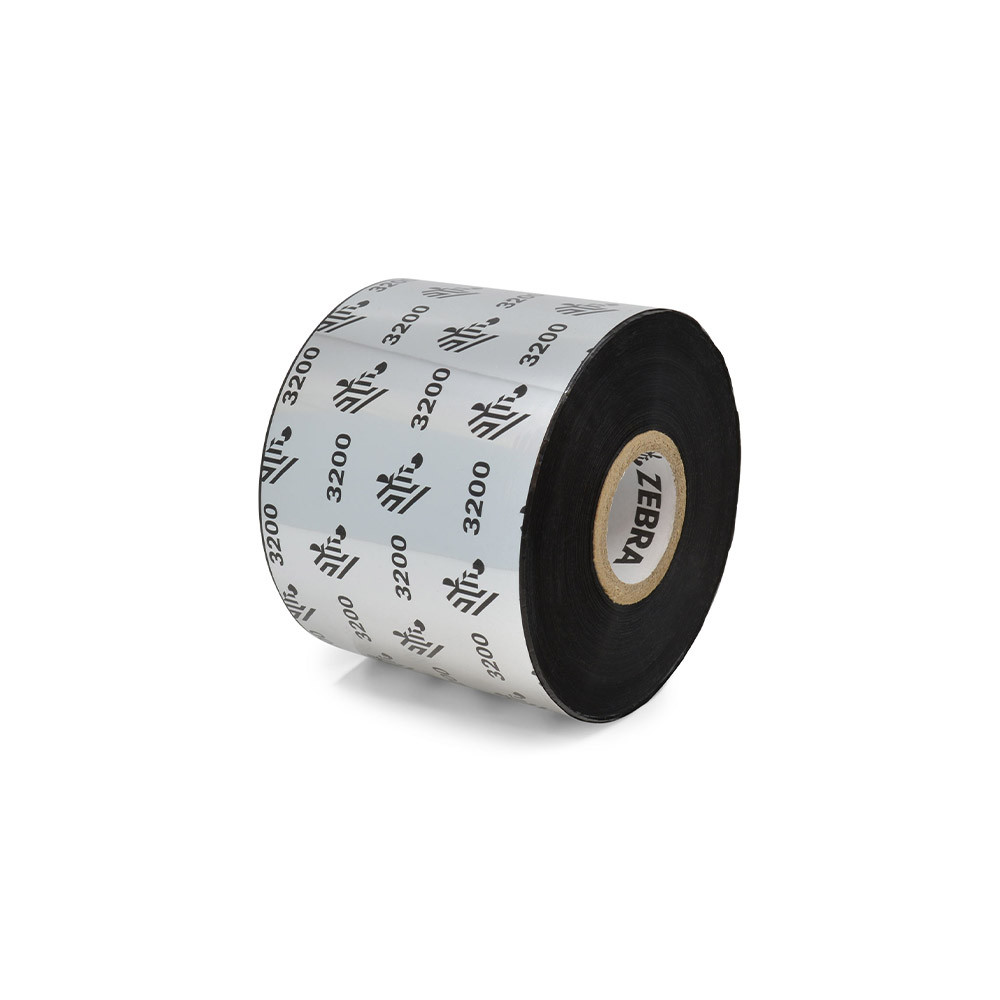 03200BK08005 - Zebra 3.15" x 164' 3200 Wax/Resin Ribbon (Each)