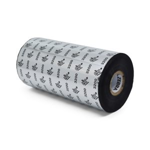 03200BK15645 - Zebra 6.16" x 1,476' 3200 Wax/Resin Ribbon (Case)