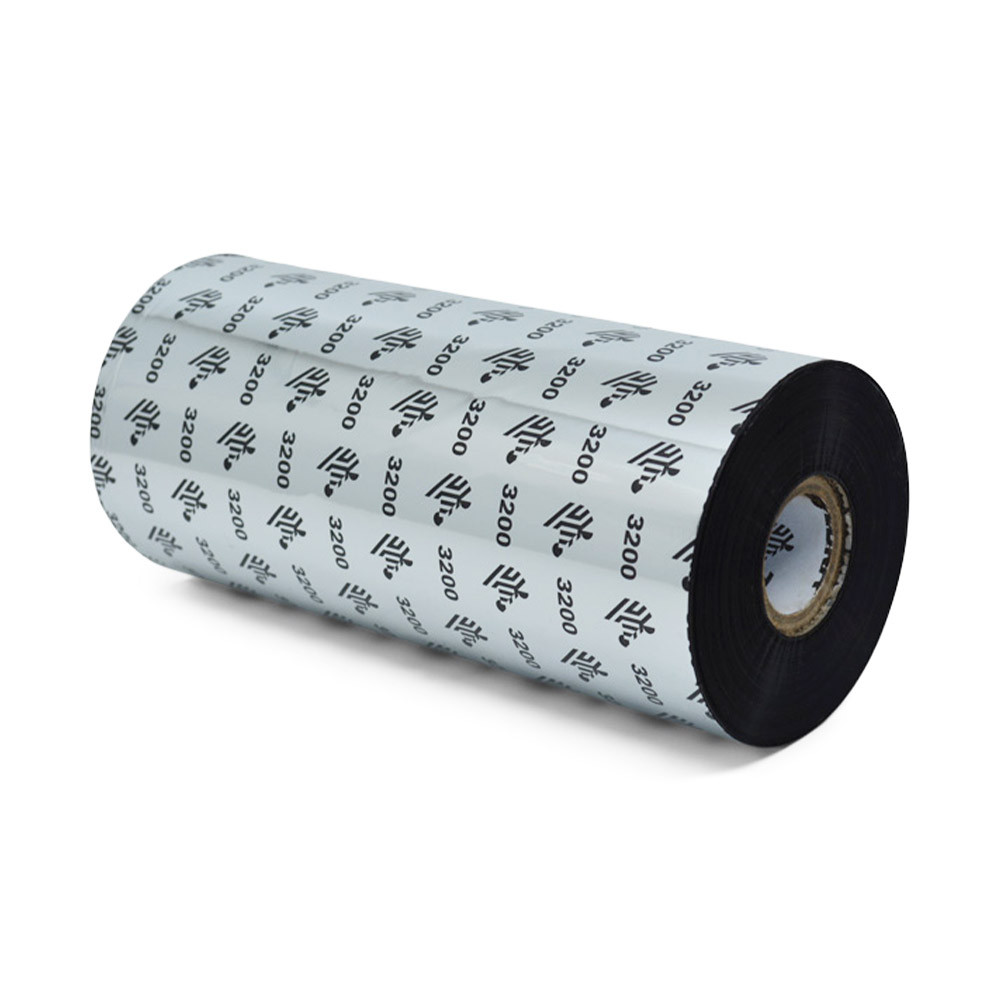 03200BK17445-EA - Zebra 6.85" x 1,476' 3200 Wax/Resin Ribbon (Roll)