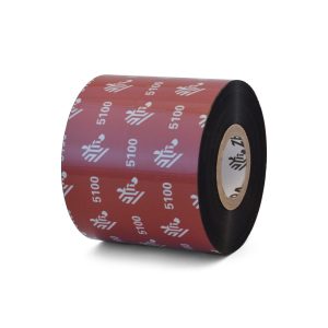 05100BK06045-EA - Zebra 2.36" x 1,476' 5100 Resin Ribbon (Roll)