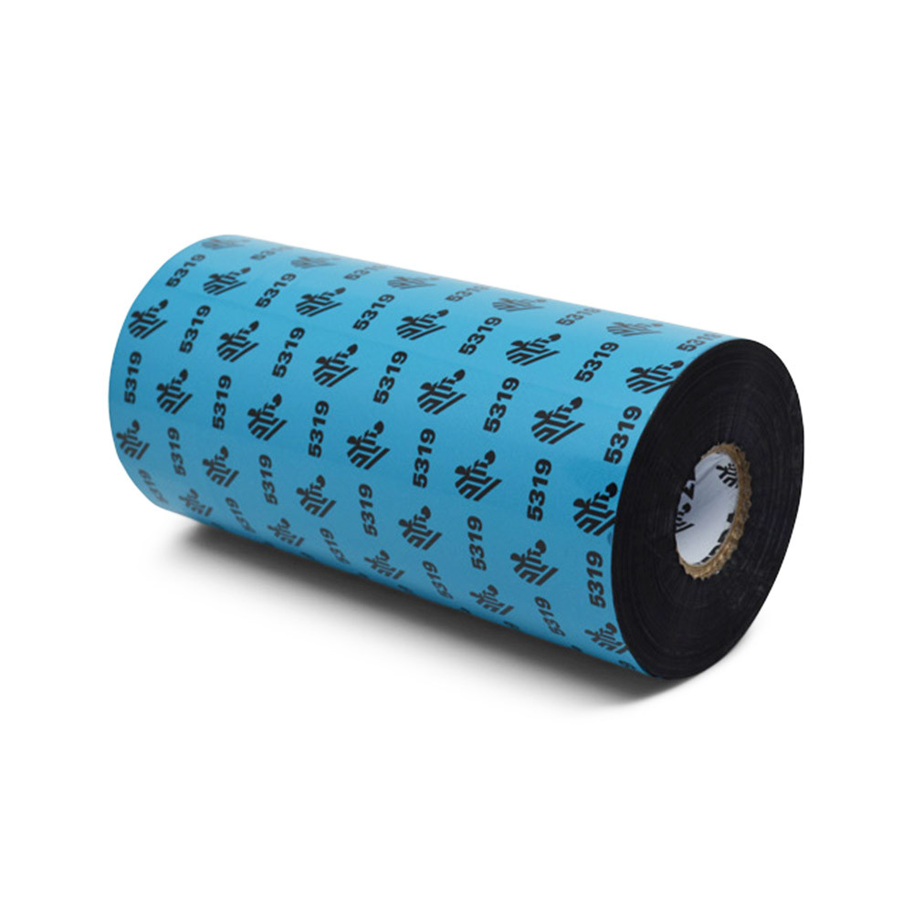 05319BK15445 - Zebra 6.06" x 1,476' 5319 Wax Ribbon (Case)