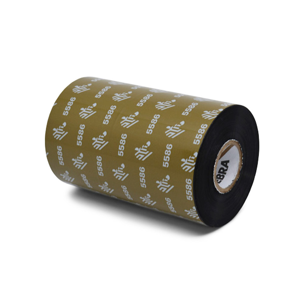 05586BK11045 - Zebra 4.33" x 1,476' 5586 Wax/Resin Ribbon (Case)