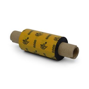 06000GS06407 - Zebra 2.52" x 244' 6000 Wax Ribbon (Case)