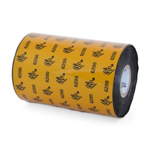 06200BK11045 - Zebra 4.33" x 1,476' 6200 Resin Ribbon (Case)