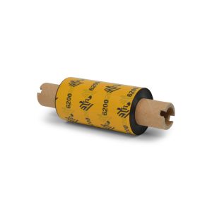 06200GS06407-EA - Zebra 2.52" x 244' 6200 Resin Ribbon (Roll)