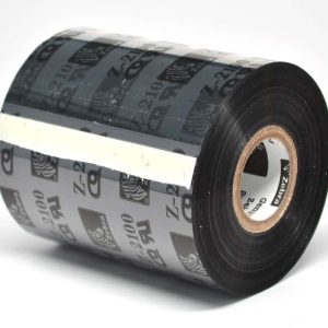 02100BK11090 - Zebra 4.33" x 2,955' 2100 Wax Ribbon (Case)