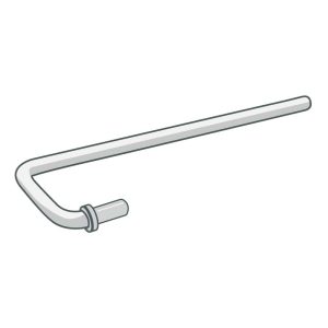 P1006123 - Zebra ZT620, 170XI4 J-Hook (2-Pack)