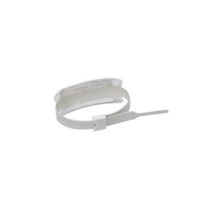 PS-INFANT-ADJ - Zebra 0.39" x 8.5" Slim Alert Self-Locking Closure Wristband (Case)
