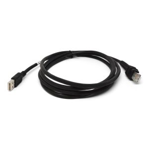 CBA-U47-S15ZAR - Zebra Barcode Scanner Shielded USB Cable (15' Straight)