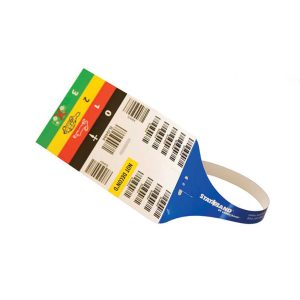 SB-TRIAGE - Zebra 3" x 14.5" StatBand Triage Wristband (Case)