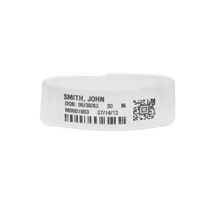 FID-ADULT-L3-3-500T - Zebra 2.75" x 9.25" Z-Band Fusion Wristband (Case)