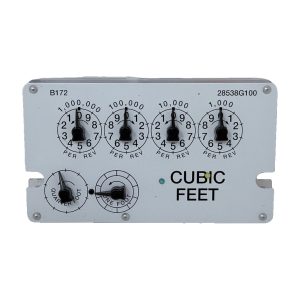 Non-Temp Comp, 1 FT Drive, Circular Read American Index Refurbished (for AC-250, AL-425, and AC-630 Meter) - Set to Zero - Compatible with 100G Index (28538G100)