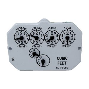 Non-Temp Comp, 2 FT Drive, Circular Read Sensus Index Refurbished (for R-275 Meter) - Index Not Set to Zero - Compatible with 100G Index