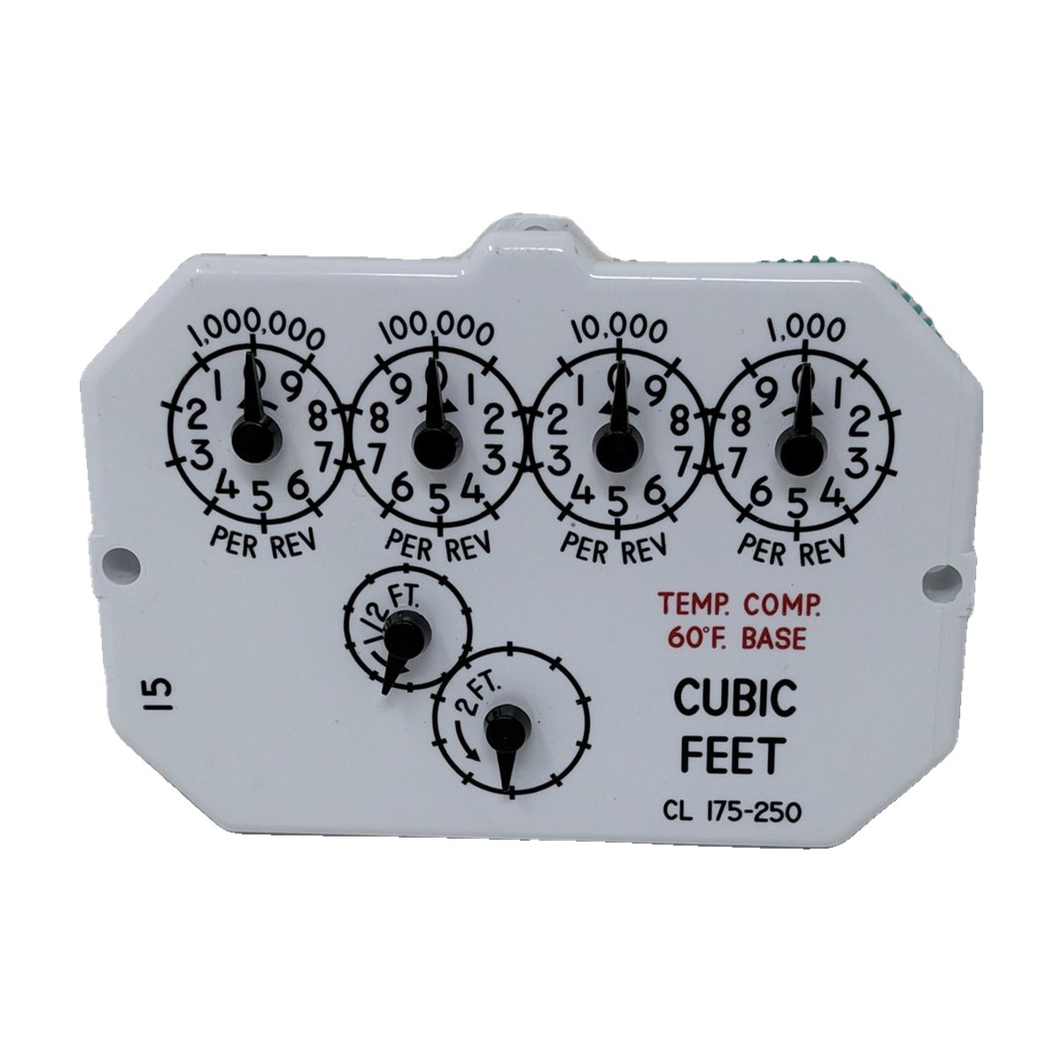 Temp Comp, 2 FT Drive, Circular Read Sensus Index Refurbished (for R-275 Meter) - Set to Zero - Compatible with 100G Index