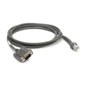 CBA-R08-S07ZBR - Zebra RS232 Cable (7' Straight)